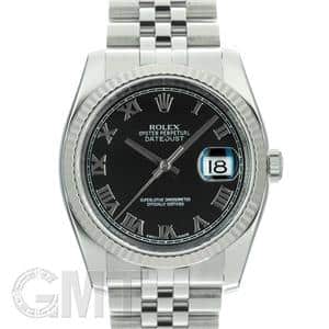ROLEX ロレックス デイトジャスト 116234 ブラック ローマ  ジュビリーブレスレット メイン