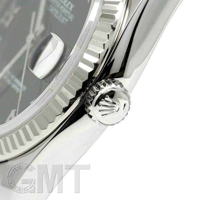 中古)ROLEX ロレックス デイトジャスト 116234 ブラック ローマ