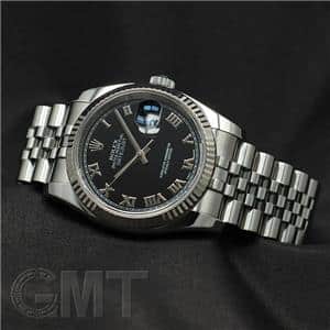 ROLEX ロレックス デイトジャスト 116234 ブラック ローマ  ジュビリーブレスレット メイン