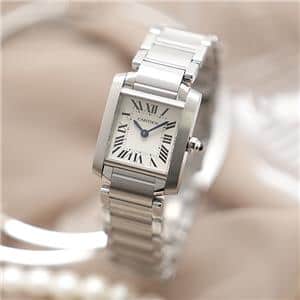 中古)CARTIER カルティエ タンク フランセーズ SM W51008Q3（商品ID