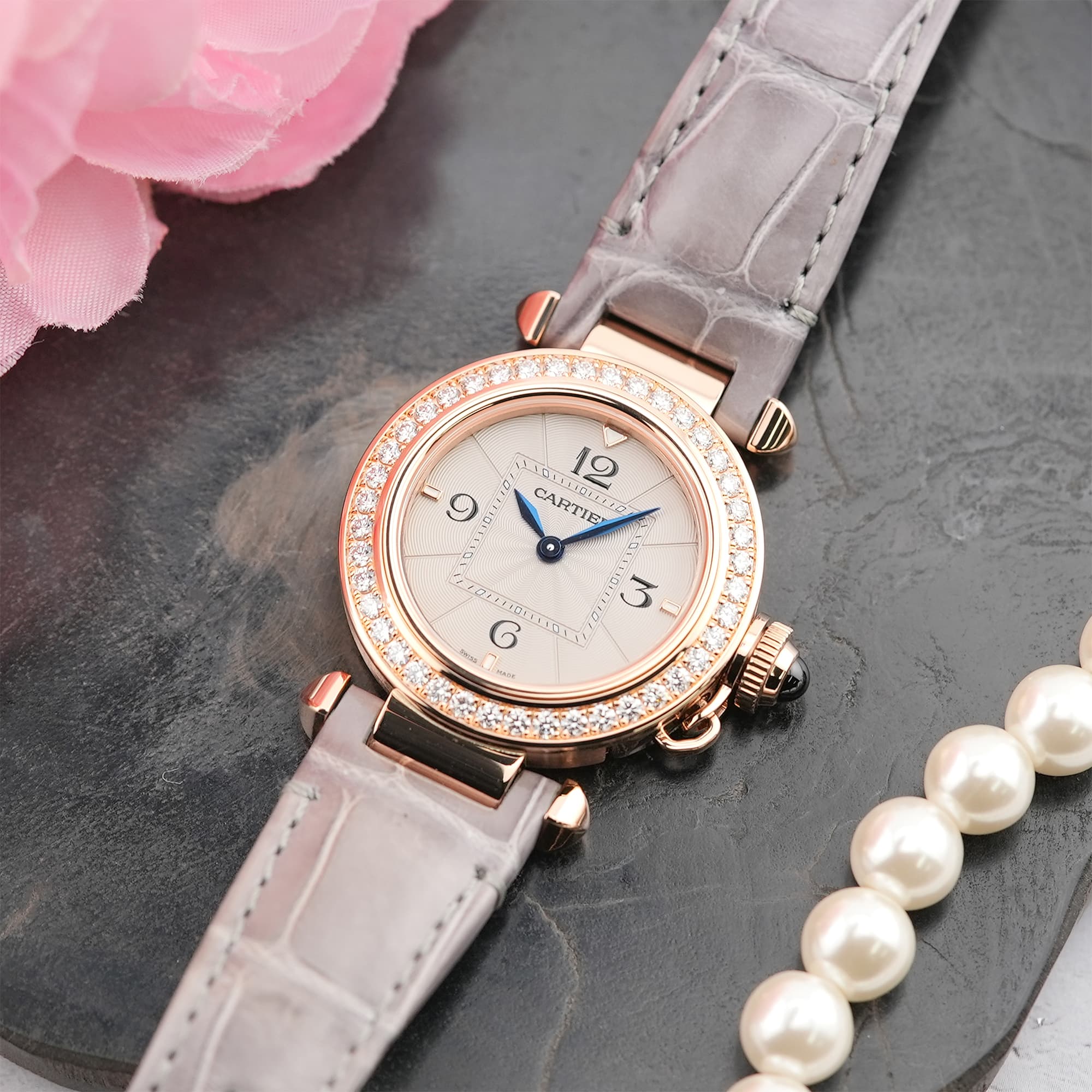 カルティエ パシャ･ドゥ･カルティエ PG/D WJPA0017 PG･RG クォーツ Prodaja Cartier Pasha de Cartier PG/D WJPA0017 PG/RG Quartz sata