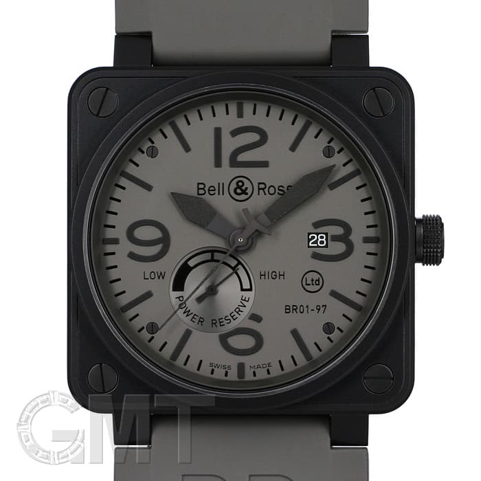 新品)BELL & ROSS ベル&ロス BR BR01-97 COMMANDO PVD（商品ID 