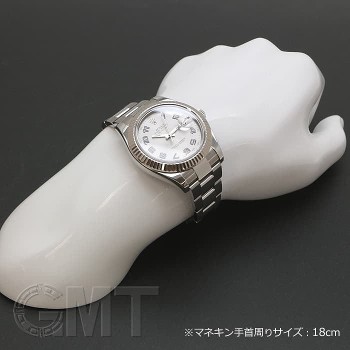 中古)ROLEX ロレックス デイトジャスト II 116334 シルバーブルー