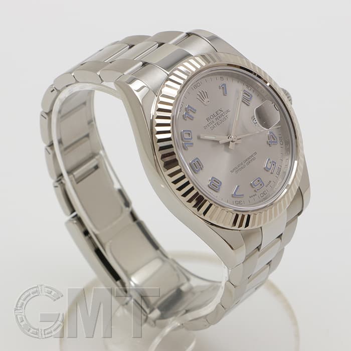中古)ROLEX ロレックス デイトジャスト II 116334 シルバー 中古)ROLEX ロレックス デイトジャスト II 116334 シルバー