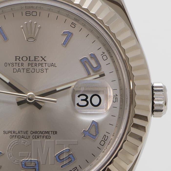 中古)ROLEX ロレックス デイトジャスト II 116334 シルバー 中古)ROLEX ロレックス デイトジャスト II 116334 シルバー