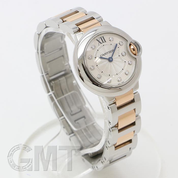 新品)CARTIER カルティエ バロンブルー SM WE902030（商品ID