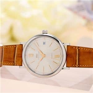 IWC インターナショナルウォッチカンパニー ポートフィノ ミッドサイズ 12Pダイヤインデックス 37mm シルバー IW458101 メイン