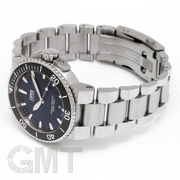 新品)ORIS オリス アクイス デイト ブルー 733 7653 4135 M（商品ID