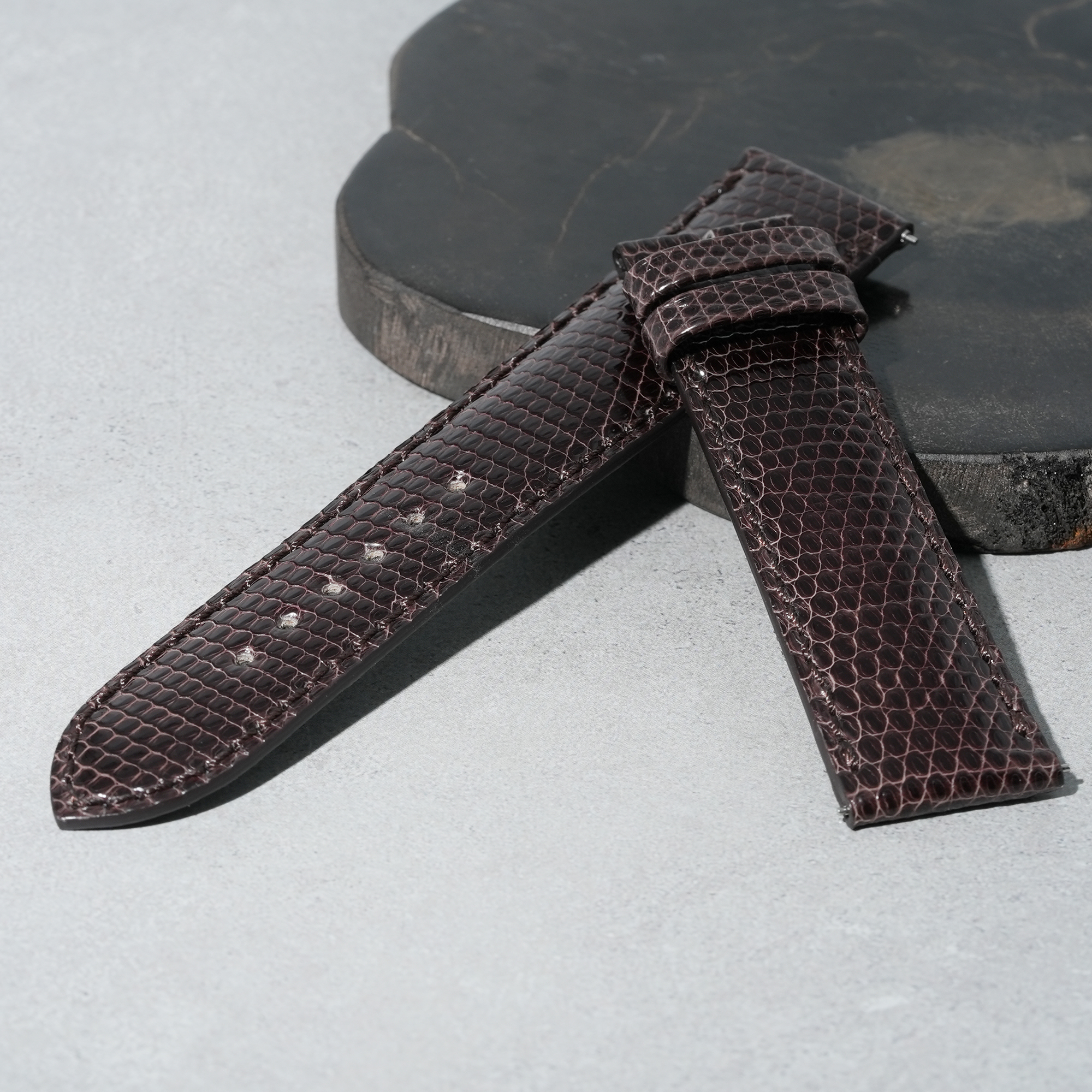 新品)CAMILLE FOURNET カミーユ・フォルネ リザード シャイニー