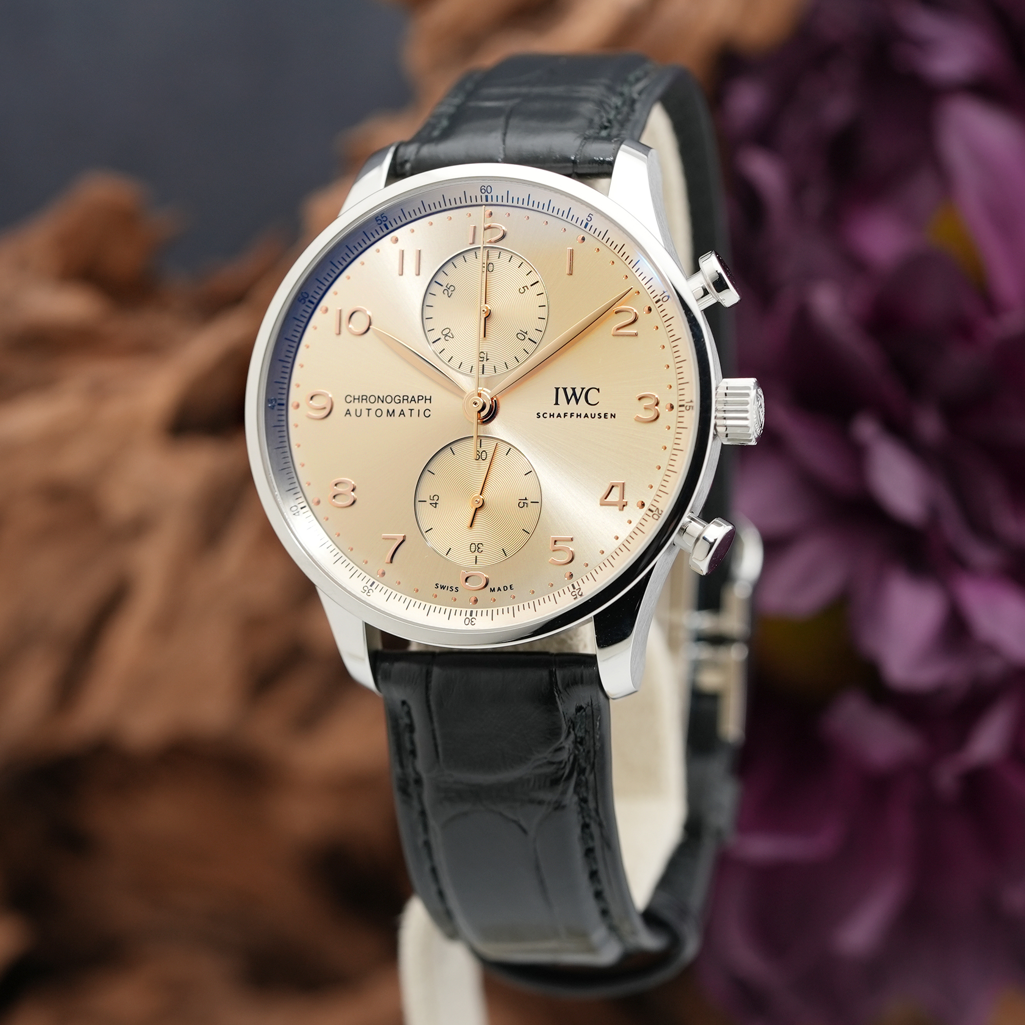 中古)IWC インターナショナルウォッチカンパニー ポルトギーゼ クロノ 