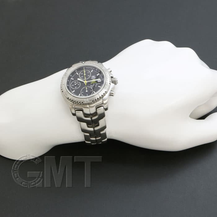 中古)TAG HEUER タグ・ホイヤー リンク クロノグラフ 【アイルトン