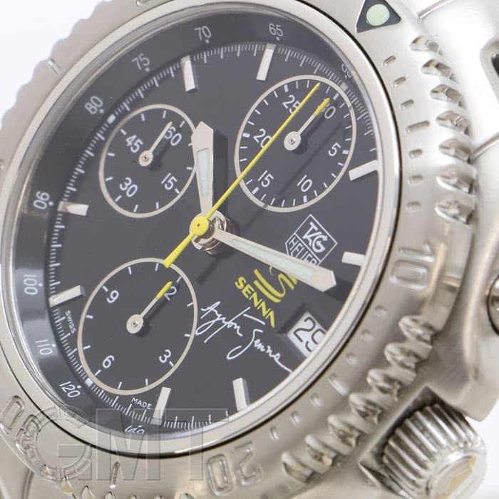 中古)TAG HEUER タグ・ホイヤー リンク クロノグラフ 【アイルトン