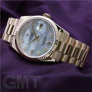 ROLEX ロレックス デイデイト 118238NCA ホワイトMOP メイン