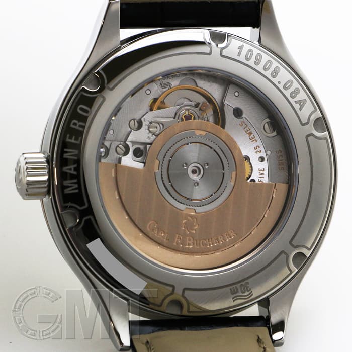 中古)CARL F. BUCHERER カール F. ブヘラ マネロ オートデイト