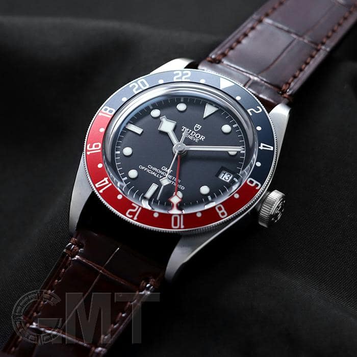 中古)TUDOR チューダー ヘリテージブラックベイ GMT 79830RB ブルー