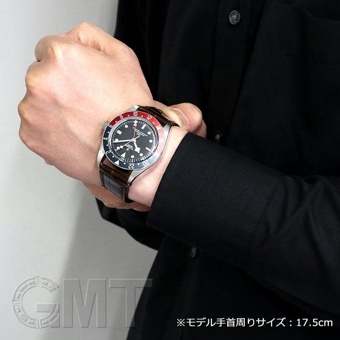 中古)TUDOR チューダー ヘリテージブラックベイ GMT 79830RB ブルー 