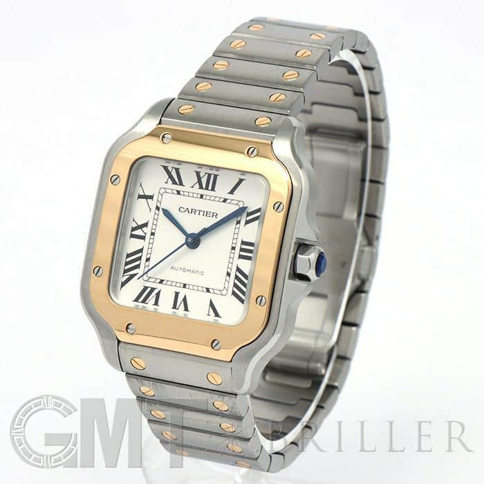 中古)CARTIER カルティエ サントス ドゥ カルティエ MM W2SA0007