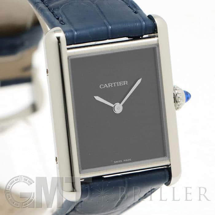 中古)CARTIER カルティエ タンク マスト ウォッチWSTA0055 ブルー