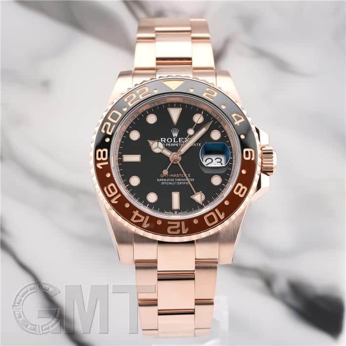中古)ROLEX ロレックス GMTマスター II 126715CHNR ブラック/ブラウン