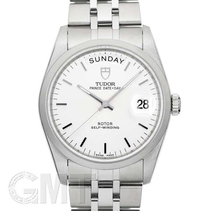 TUDOR(チューダー/チュードル) 腕時計 プリンスデイトデイ 76200 メンズ SS シルバー 中古)TUDOR チューダー プリンス デイトデイ 76200 シルバー（商品ID