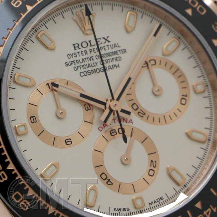 未使用)ROLEX ロレックス デイトナ 116515LN アイボリー オイスター