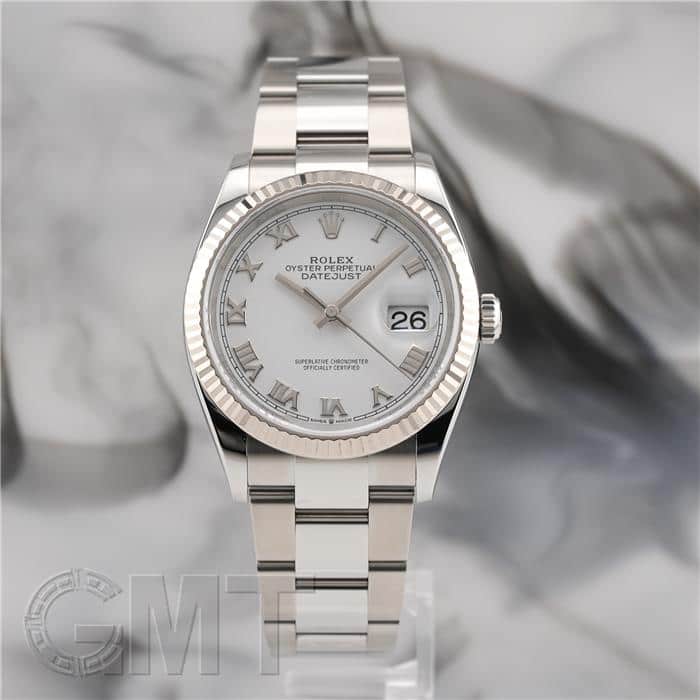 中古)ROLEX ロレックス デイトジャスト 36 126234 ホワイト