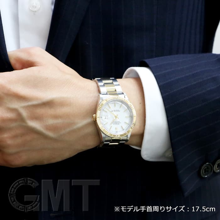 いちご(動作確認済み、値下げ不可♪) 中古)ROLEX ロレックス サンダーバード 16263 ホワイト