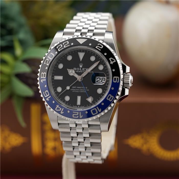 中古)ROLEX ロレックス GMTマスター II 126710BLNR ジュビリー 