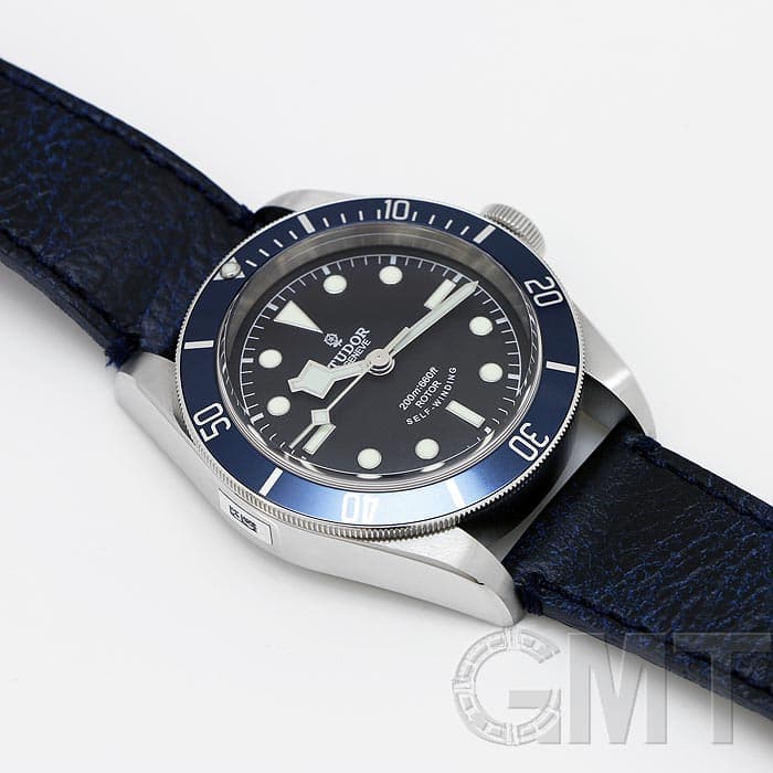 新品)TUDOR チューダー ヘリテージブラックベイ M79220B レザー（商品