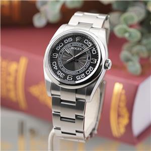 ROLEX ロレックス オイスターパーペチュアル 116000 ブラック ホワイトサークル メイン