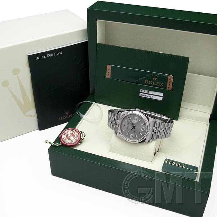 ロレックス ROLEX デイトジャスト ダイヤ付 Ref.116234G M番 OH済 自動巻 メンズ 腕時計 mo 【中古】 ロレックス - オイスター パーペチュアル デイトジャスト | ROLEX