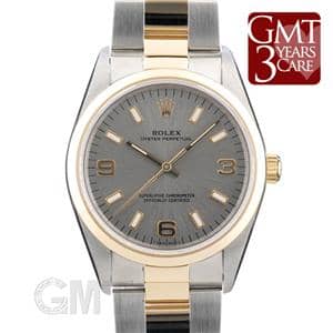 ROLEX ロレックス オイスターパーペチュアル 14203 グレー メイン