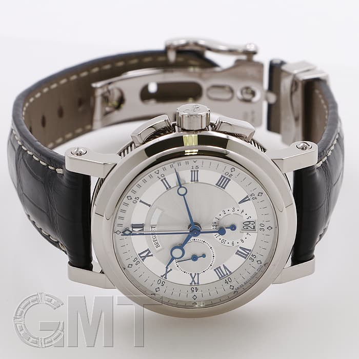 中古)BREGUET ブレゲ マリーン II クロノグラフ 5827BB/12/5ZU