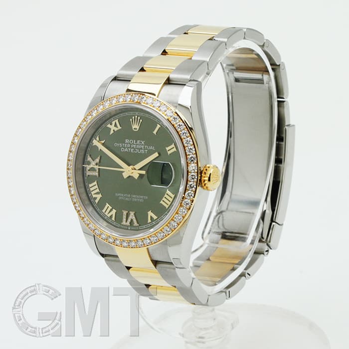 新品)ROLEX ロレックス デイトジャスト 126283RBR オリーブグリーン 69