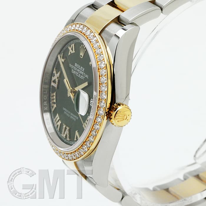 新品)ROLEX ロレックス デイトジャスト 126283RBR オリーブグリーン 69
