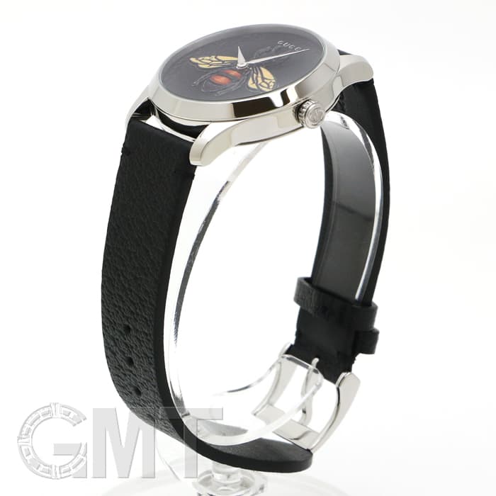 新品)GUCCI グッチ Gタイムレス YA1264067 ビー ブラック（商品ID