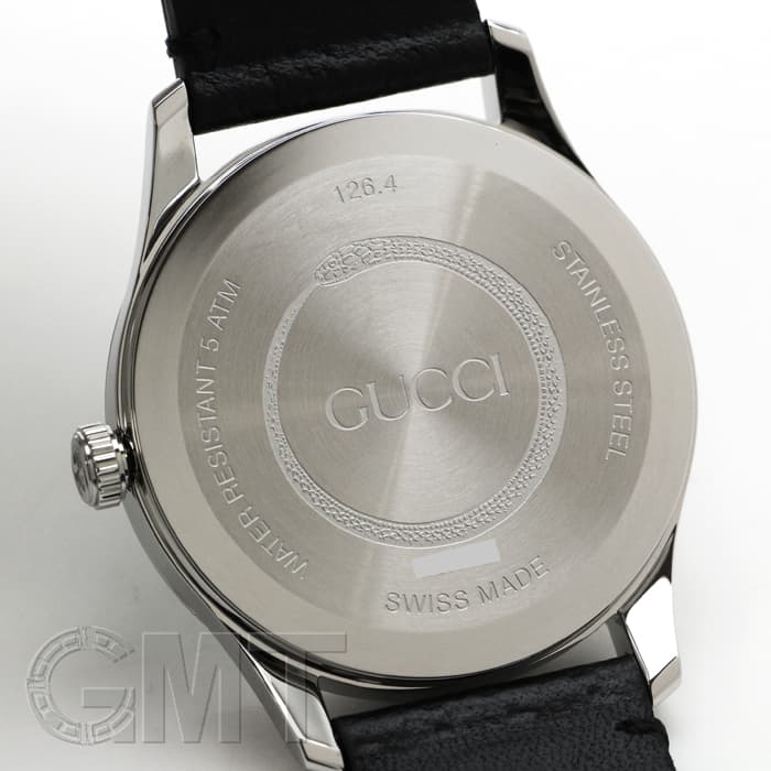 新品)GUCCI グッチ Gタイムレス YA1264067 ビー ブラック（商品ID