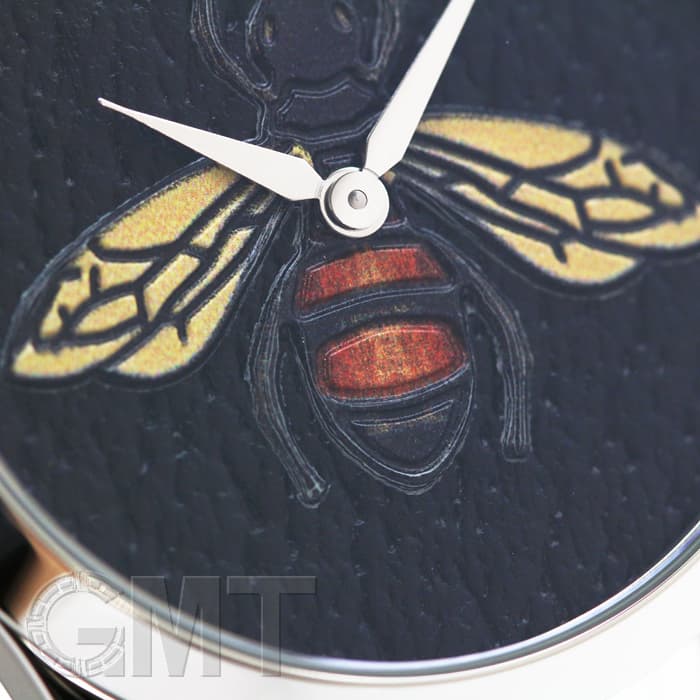 新品)GUCCI グッチ Gタイムレス YA1264067 ビー ブラック（商品ID