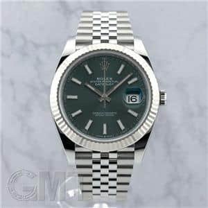 ROLEX ロレックス デイトジャスト 41 126334 ミントグリーン ジュビリーブレスレット メイン
