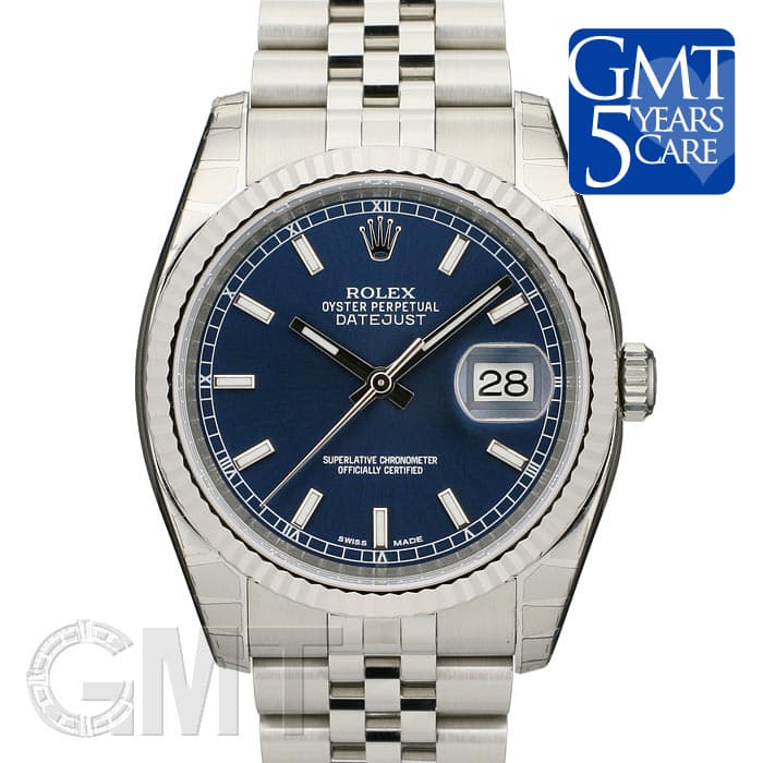 新品)ROLEX ロレックス デイトジャスト 116234 ブルー（商品ID
