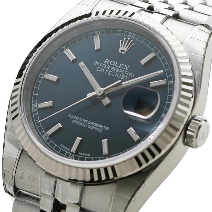 新品)ROLEX ロレックス デイトジャスト 116234 ブルー（商品ID
