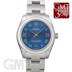 ROLEX ロレックス オイスターパーペチュアル 177200  アズールブルー ローマ メイン