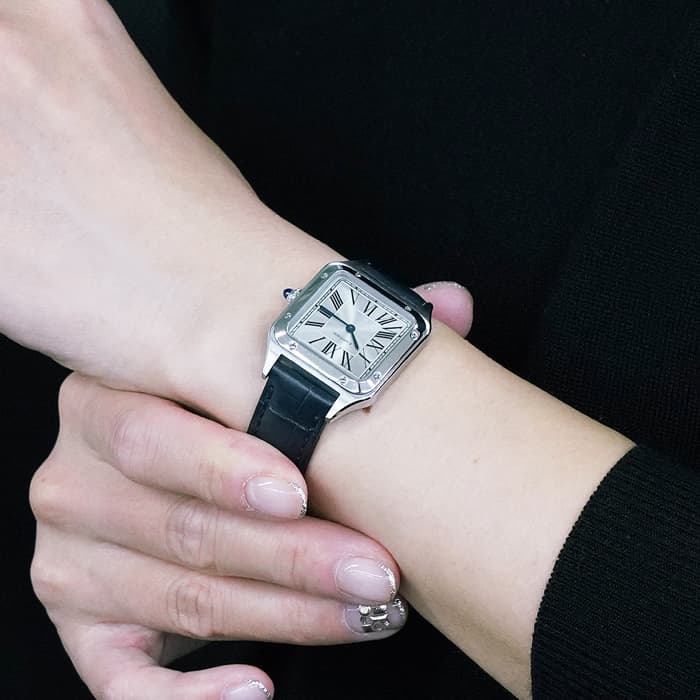Cartier サントス・デュモン　wssa0023 カルティエ / CARTIER サントス デュモン SM WSSA0023 シルバー