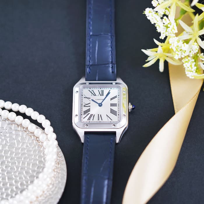 中古)CARTIER カルティエ サントス デュモン WSSA0023（商品ID