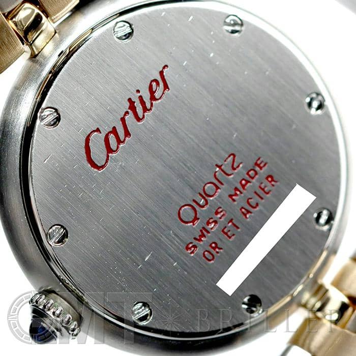 中古)CARTIER カルティエ パンテール ラウンド 2ロウ（商品ID