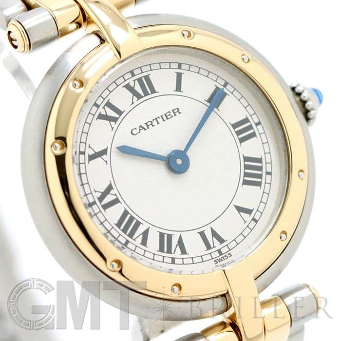 中古)CARTIER カルティエ パンテール ラウンド 2ロウ（商品ID