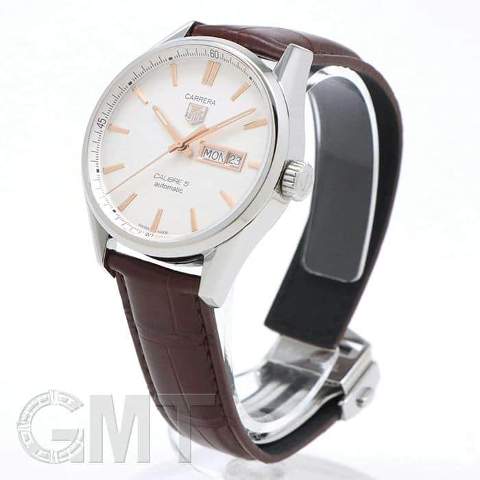 中古)TAG HEUER タグ・ホイヤー カレラ Cal.5 デイデイト シルバー