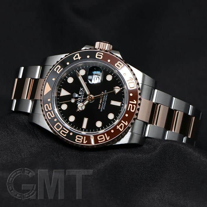 中古)ROLEX ロレックス GMTマスター II 126711CHNR ブラック/ブラウン