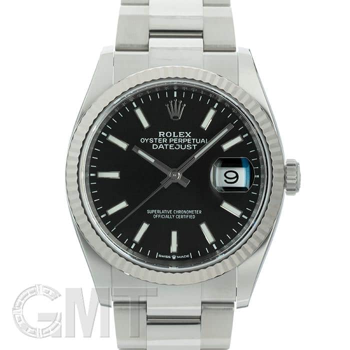 中古)ROLEX ロレックス デイトジャスト 36 126234 ブラック