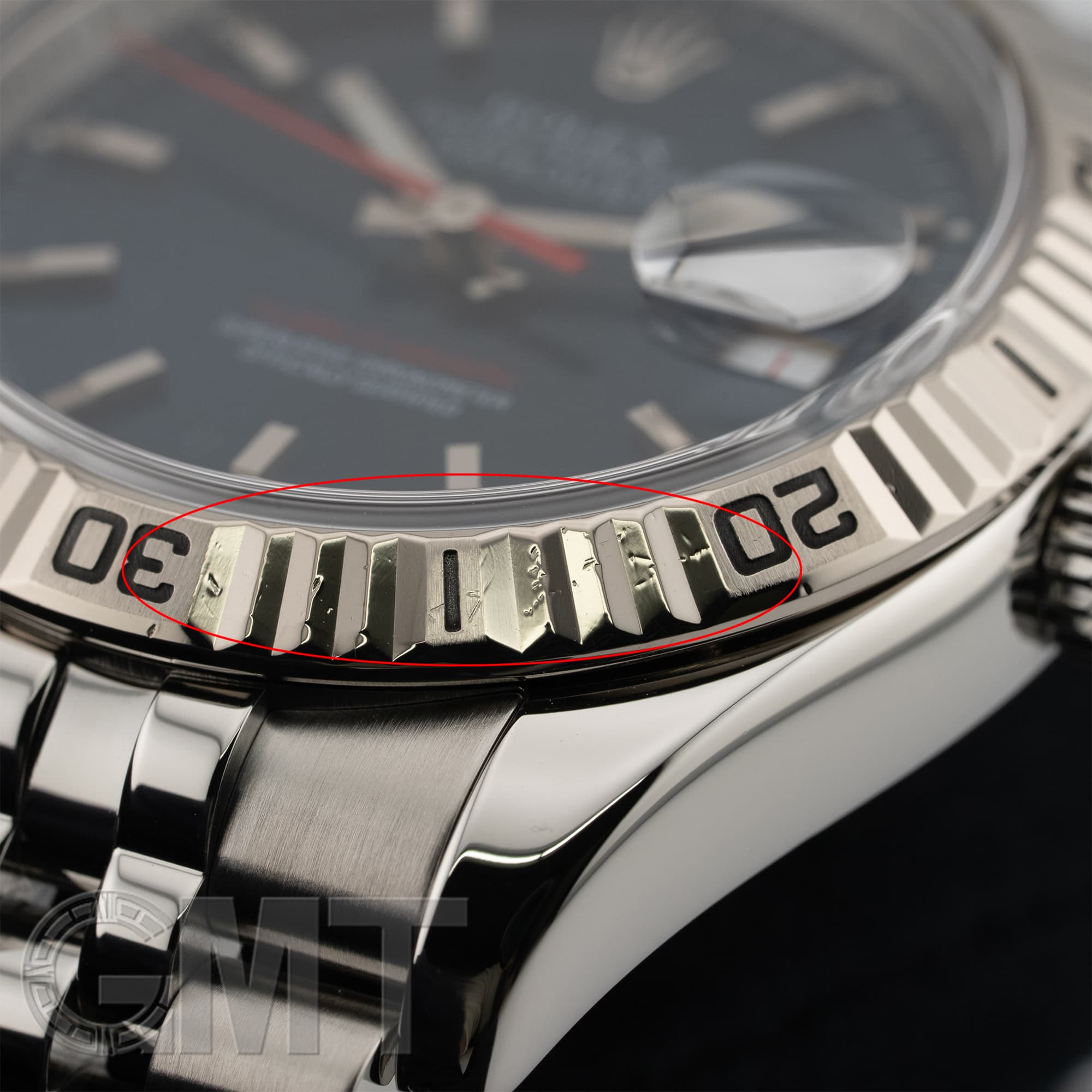 中古)ROLEX ロレックス ターノグラフ 116264 ブルー ジュビリー